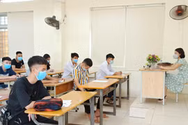Thí sinh dự kỳ thi Tốt nghiệp trung học phổ thông năm 2020. (Ảnh: PV/Vietnam+)