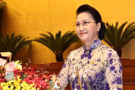 Chủ tịch Quốc hội Nguyễn Thị Kim Ngân. (Ảnh: TTXVN)