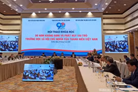 Hội thảo đã thu hút sự tham gia của đông đảo các đại biểu. (Ảnh: Phạm Mai/Vietnam+)