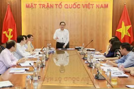 Quang cảnh cuộc họp. (Nguồn: mattran.org.vn)