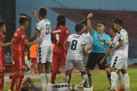 V-League 2019: Hải Phòng và SHB Đà Nẵng chia điểm trong căng thẳng