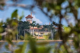 Câu lạc bộ Mar-a-Lago, nơi nghỉ dưỡng của Tổng thống Mỹ Donald Trump. (Nguồn: AP)