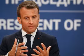 Tổng thống Pháp Emmanuel Macron. (Nguồn: AFP)