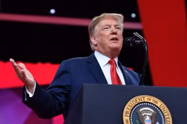 Tổng thống Mỹ Donald Trump. (Nguồn: AFP/TTXVN)