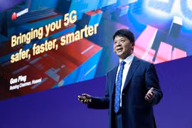 Ông Guo Ping, chủ tịch luân phiên của Huawei. (Nguồn: Huawei)