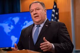 Ngoại trưởng Mỹ Mike Pompeo. (Nguồn: AFP/TTXVN)