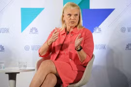 Chủ tịch, Giám đốc điều hành IBM Ginni Rometty. (Nguồn: CNBC)