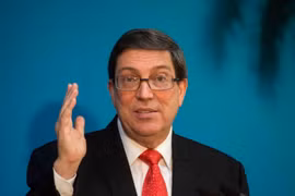 Bộ trưởng Ngoại giao Cuba Bruno Rodriguez. (Nguồn: AP)