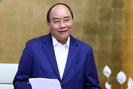 Thủ tướng Nguyễn Xuân Phúc phát biểu. (Ảnh: Thống Nhất/TTXVN)