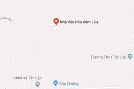 Khu vực xảy ra vụ án mạng.
