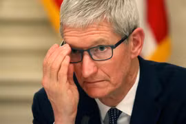CEO Apple Tim Cook. (Nguồn: Reuters)