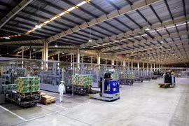 Nhà máy sữa Việt Nam (Vinamilk) ở Khu công nghiệp Mỹ Phước, thị xã Bến Cát, tỉnh Bình Dương. (Ảnh: Hồng Đạt/TTXVN)