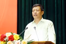 Trưởng ban Tổ chức Tỉnh ủy Bắc Giang Tống Ngọc Bắc. (Nguồn: báo Bắc Giang)
