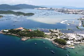 Một góc khu vực Bắc Vân Phong. (Nguồn: Ủy ban Nhân dân tỉnh Khánh Hòa)