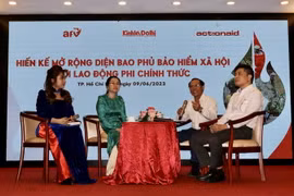 Các đại biểu tham dự tọa đàm. (Ảnh: Thanh Vũ/TTXVN)