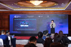 Lần đầu tiên có một giải thưởng dành cho cộng đồng game Việt Nam. (Ảnh: Minh Sơn/Vietnam+)