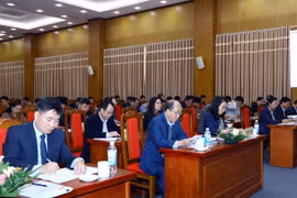 Các đại biểu dự Hội nghị tổng kết tác kiểm tra, giám sát năm 2022, triển khai nhiệm vụ năm 2023 của Ủy ban Kiểm tra Tỉnh ủy Bắc Giang. (Nguồn: Báo Bắc Giang)