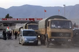 Người Kurd ở Iraq đưa vũ khí chủ lực tới Syria hỗ trợ chống IS