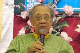 Giáo sư Trần Văn Khê. (Ảnh: Thế Anh/TTXVN)