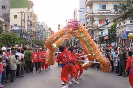 Múa lân sư rồng - nét văn hóa dân gian đặc sắc dịp Tết Trung Thu