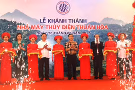 Quang cảnh lễ khánh thành. (Ảnh: Minh Tâm/Vietnam+)
