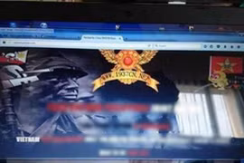 Hình ảnh website bị hacker thay đổi giao diện trong một số trường hợp bị tấn công vừa qua. (Ảnh chụp màn hình)