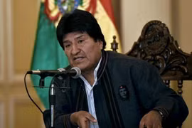 Tổng thống Bolivia Evo Morales. (Nguồn: EPA/TTXVN)