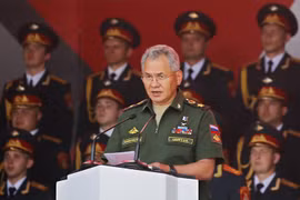 Bộ trưởng Quốc phòng Nga Sergei Shoigu. (Nguồn: EPA/TTXVN)