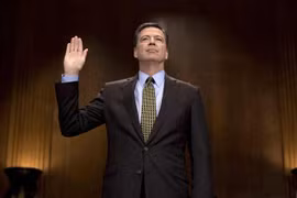 Cựu Giám đốc FBI James Comey. (Nguồn: AFP/TTXVN)