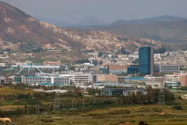 Toàn cảnh khu công nghiệp Kaesong. (Nguồn: AFP/TTXVN)