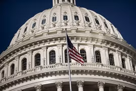 Trụ sở Quốc hội Mỹ tại thủ đô Washington. (Nguồn: AFP/TTXVN)