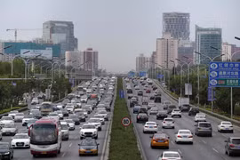 Giao thông tại Bắc Kinh. (Nguồn: Reuters)