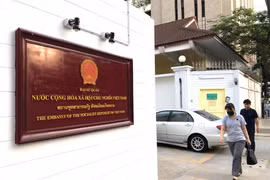 Trụ sở Đại sứ quán Việt Nam tại thủ đô Bangkok của Thái Lan. (Ảnh: Ngọc Quang/TTXVN)