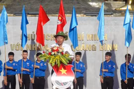 Phó Thủ tướng Thường trực Trương Hòa Bình phát biểu tại Lễ ra quân Chiến dịch Thanh niên tình nguyện Hè năm 2020. (Ảnh: Đức Thọ/TTXVN)