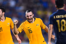 D'Agostino lập cú đúp vào lưới U23 Thái Lan. (Nguồn: AFC)