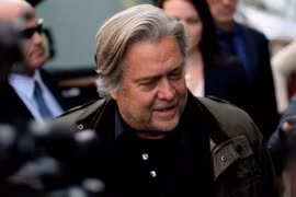 Steve Bannon - cựu cố vấn hàng đầu của Tổng thống Donald Trump. (Nguồn: Sky)