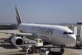 Máy bay của hãng hàng không Emirates. (Nguồn: theloadstar)
