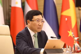 Phó Thủ tướng, Bộ trưởng Bộ Ngoại giao Phạm Bình Minh. (Ảnh: Văn Điệp/TTXVN)