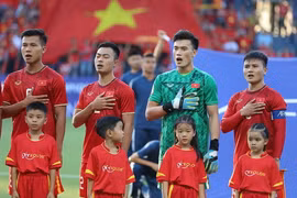 U23 Việt Nam buộc phải thắng để nắm quyền tự quyết ở lượt cuối. (Ảnh: Hoàng Linh/TTXVN)