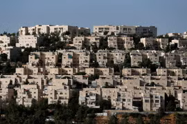 Khu định cư Do Thái Ramat Shlomo tại Jerusalem ngày 7/6. (Nguồn: AFP/TTXVN)