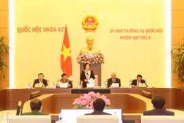 Chủ tịch Quốc hội Nguyễn Thị Kim Ngân phát biểu khai mạc. (Ảnh: Trọng Đức/TTXVN)