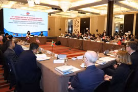 Quang cảnh phiên khai mạc hội nghị. (Ảnh: Văn Điệp/TTXVN)