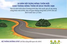 10 năm xây dựng nông thôn mới: Giao thông nông thôn về đích trước hạn.
