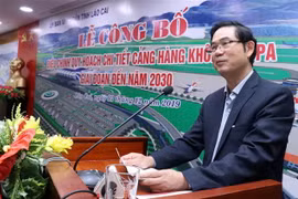 Ông Phạm Văn Hảo, Phó Cục trưởng Cục hàng không Việt Nam phát biểu tại buổi lễ công bố. (Ảnh: Quốc Khánh/TTXVN)