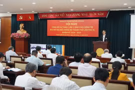  Quang cảnh hội nghị. (Ảnh: Anh Tuấn/TTXVN)
