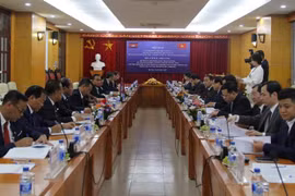 Quang cảnh hội đàm. (Nguồn: Thanh tra Chính phủ)