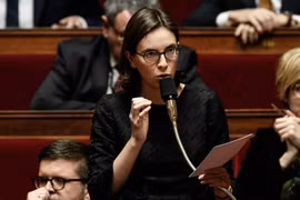 Bộ trưởng phụ trách các vấn đề châu Âu của Pháp, Amelie de Montchalin. (Nguồn: AFP)
