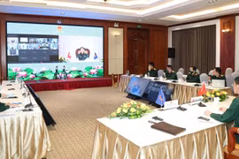 Hội nghị ADSOM WG diễn ra theo hình thức trực tuyến. (Nguồn: qdnd.vn)
