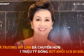 Bà Trương Mỹ Lan đã chuyển hơn 1 triệu tỷ đồng rút khỏi SCB đi đâu?