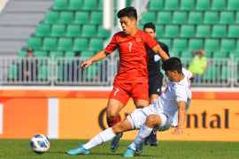 U20 Việt Nam không thể gây bất ngờ trước U20 Iran. (Ảnh: AFC)